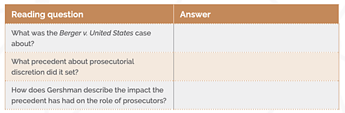 Criminal Procedure Lesson 9 - Handout 2